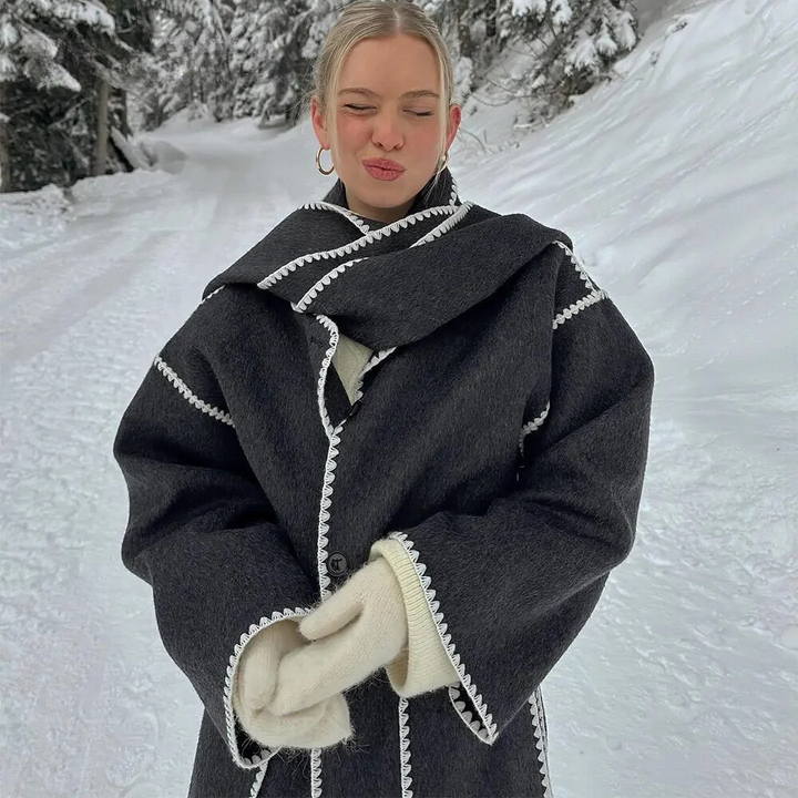 ANNE™ | WINTER COAT WITH SCARF